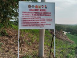 Pematokan Lahan Oleh TNI-AU Tuai Protes Masyarakat Bakung Udik Gedung Meneng.
