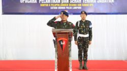 Dansat Brimob Pimpin Upacara Pelantikan Komandan Batalyon A, Serah Terima Danden Genana dan Kabag Ops Sat Brimob