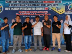 PD IWO Lampung Utara Menerima Kunjungan Kerja dari Kesbangpol