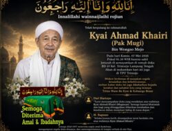 Innalillahi Wa Inna Ilaihi Raji’un, Kyai Ahmad Khairi Tutup Usia, Tokoh Masyarakat dan Sahabat Sampaikan Duka Mendalam