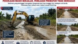 Pekerjaan Baru Tahap Awal, “Tudingan Normalisasi Irigasi Rumbia Barat Asal-Asalan Dinilai Prematur”