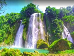Bagai Dinegri Dongeng Beginilah Penampakan Keindahan Curug Cikaso Sukabumi