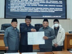 DPRD Kab,Sukabumi Setujui Raperda APBD 2027 dan Penyempurnaan Perubahaan APBD 2027